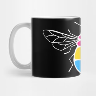 Pansexual Pride Bee (Dark) Mug